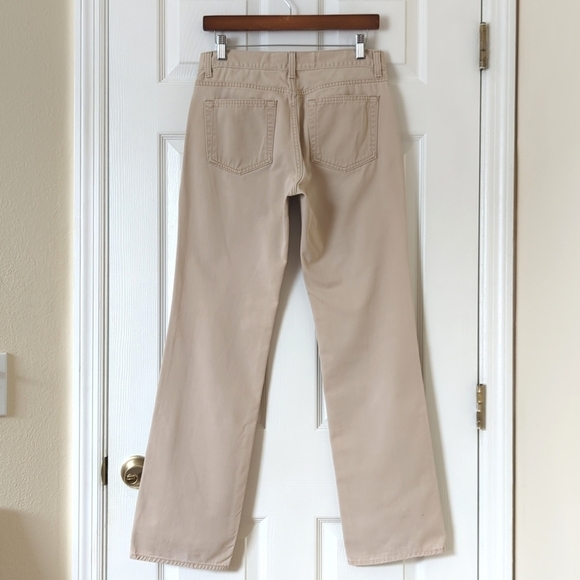Gap 2002 Y2K Vintage Twill Cotton Mid Rise Straight Leg Chino Pants Beige 8 - Picture 4 of 14